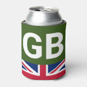 British Racing Green Blikjeskoeler (Blikje Voorkant)