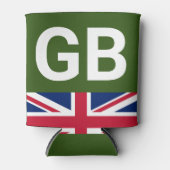 British Racing Green Blikjeskoeler (Voorkant)