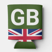 British Racing Green Blikjeskoeler (Achterkant)