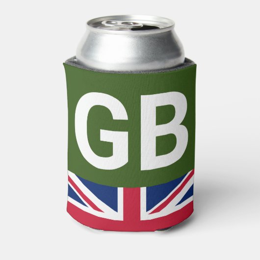 British Racing Green Blikjeskoeler (Blikje Achterkant)