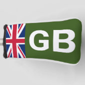 British Racing Green Golfheadcover (Voorkant)