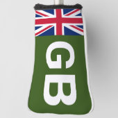 British Racing Green Golfheadcover (Draai 90)