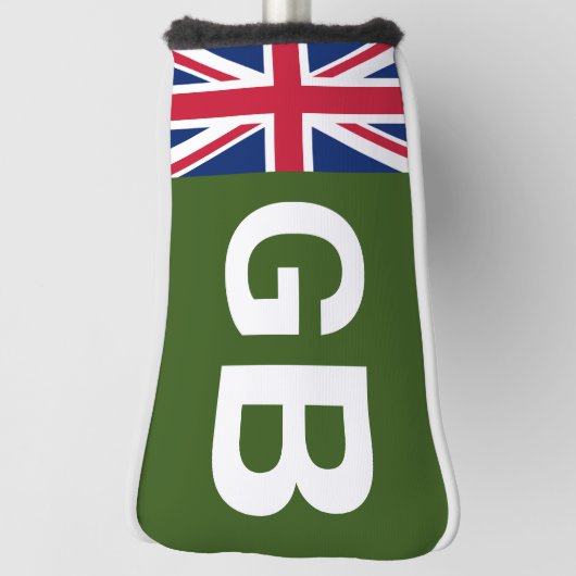 British Racing Green Golfheadcover (Draai 90)