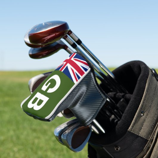 British Racing Green Golfheadcover (Insitu)