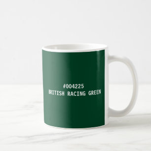 British Racing Green Kleur hex Code Mok