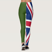British Racing Green Leggings (Achterkant)