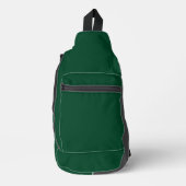 British Racing Green Sling Bag (Voorkant)
