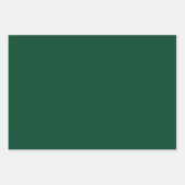 British Racing Groene Effen Kleur Inpakpapier Vel (Voorkant 3)