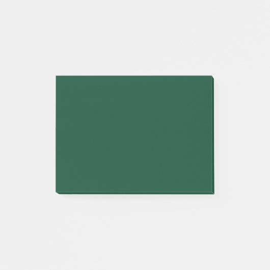 British Racing Groene Effen Kleur Post-it® Notes (Voorkant)
