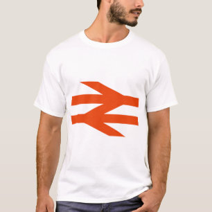 British Rail Dubbele Pijl Logo T-shirt