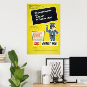 British Rail heeft een decimale waarde Poster (Thuiskantoor)
