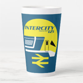 British Rail Intercity Classic Train Enthusiast Latte Mok