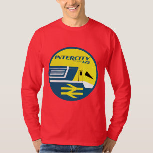 British Rail Intercity Classic Train Enthusiast T-shirt