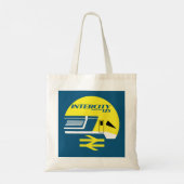 British Rail Intercity Classic Train Enthusiast Tote Bag (Achterkant)