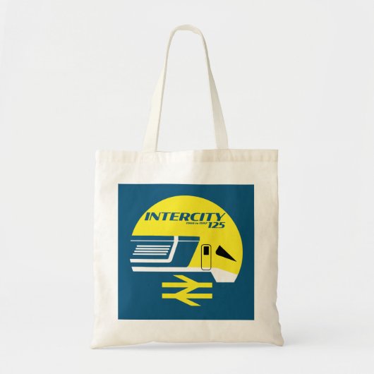 British Rail Intercity Classic Train Enthusiast Tote Bag (Voorkant)