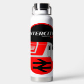 British Rail Intercity Classic Train Enthusiast Waterfles (Achterkant)