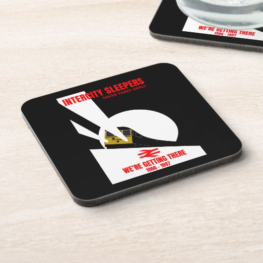 British Rail Train Enthusiast Bier Onderzetter (Linkerzijde)