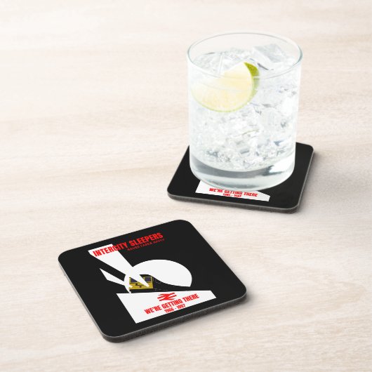 British Rail Train Enthusiast Bier Onderzetter (Rechterzijde)