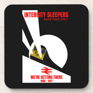 British Rail Train Enthusiast Bier Onderzetter