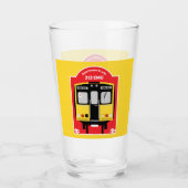 British Rail Train Enthusiast Glas (Voorkant)