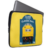 British Rail Train Enthusiast Laptop Sleeve (Voorkant Rechts)