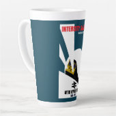 British Rail Train Enthusiast Latte Mok (Linkerhoek)