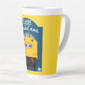 British Rail Train Enthusiast Latte Mok (Rechterhoek)
