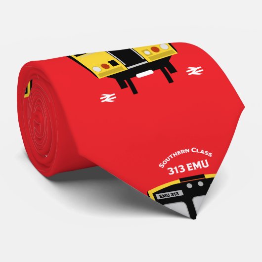 British Rail Train Enthusiast Stropdas (Opgerold)