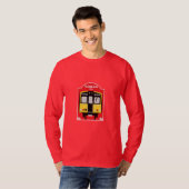 British Rail Train Enthusiast T-shirt (Voorkant volledig)