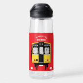 British Rail Train Enthusiast Waterfles (Achterkant)