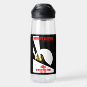 British Rail Train Enthusiast Waterfles (Achterkant)