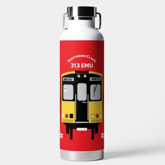 British Rail Train Enthusiast Waterfles (Voorkant)