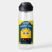 British Rail Train Enthusiast Waterfles (Achterkant)
