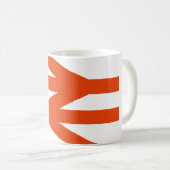 British Railway Double Arrow logo Koffiemok (Voorkant rechts)