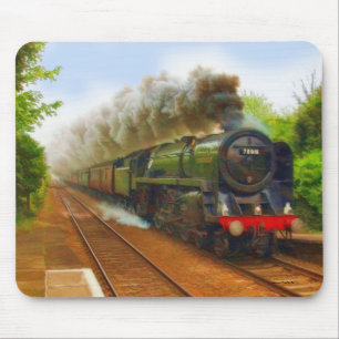 British Railway Steam Train Art IV Muismat