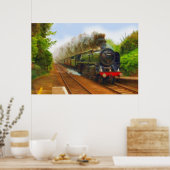 British Railway Steam Train Art IV Poster (Keuken)