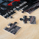 British Railways 2-6-4T no.80136 - Naam toevoegen Legpuzzel (Zijkant)