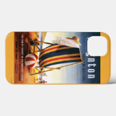 British Railways Beach voorzitter en Ball Poster Case-Mate iPhone Case (Achterkant (horizontaal))