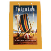 British Railways Beach voorzitter en Ball Poster Medium Cadeauzakje (Voorkant)