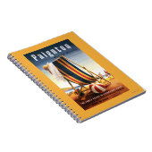 British Railways Beach voorzitter en Ball Poster Notitieboek (Rechterzijde)