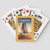 British Railways Beach voorzitter en Ball Poster Speelkaarten (Achterkant)