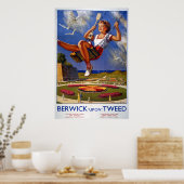 British Railways Berwick-upon-Tweed Poster (Keuken)