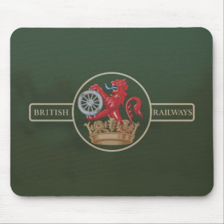 British Railways "Ferret and Dartboard" Crest Muismat