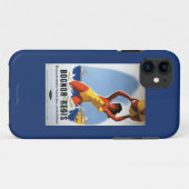 British Railways Girl and Beachball Poster Case-Mate iPhone Case (Achterkant (horizontaal))