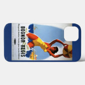British Railways Girl and Beachball Poster Case-Mate iPhone Case (Achterkant (horizontaal))