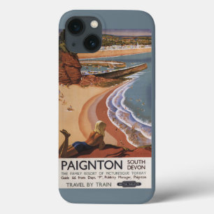 British Railways Girl die op een Cliff kijkt Case-Mate iPhone Case