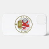 British Railways Lion logo Case-Mate iPhone Case (Achterkant (horizontaal))
