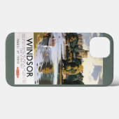 British Railways Windsor Castle Thames Poster Case-Mate iPhone Case (Achterkant (horizontaal))