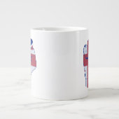 British Raised Fist Grote Koffiekop (Voorkant)