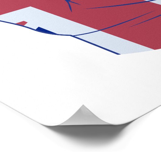 British Raised Fist Poster (Hoek)